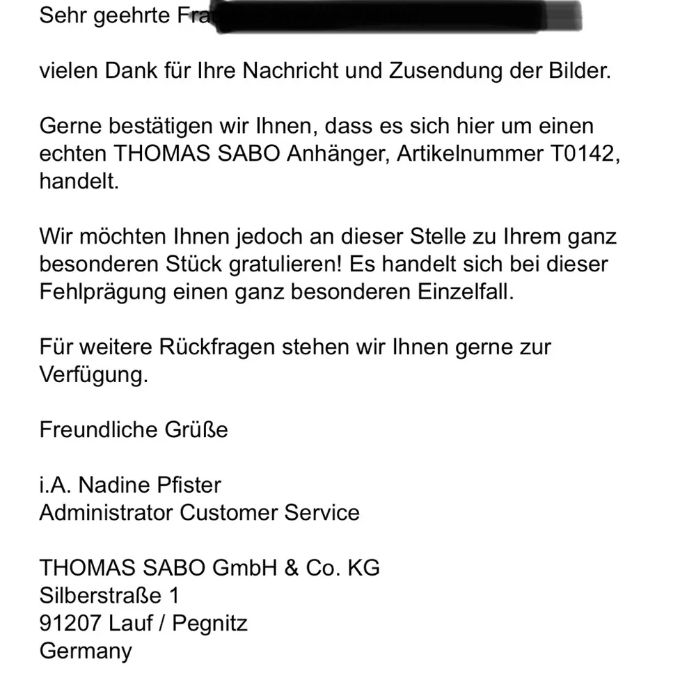 Thomas Sabo VW Bus ”Bulli” Pendant Rare Misengraving Confirmed by Thomas Sabo - Picture 10 of 11